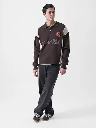 PROHIBITED | Polo-Pullover EMBLEM CONTRAST CLUBHOUSE | 